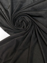 Black Moiré Knitted Lining