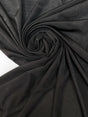 Black Moiré Knitted Lining