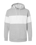 Sudadera clásica con capucha y bloques de color de forro polar