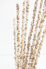 34" Gold Bead Spray