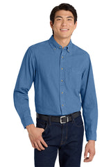 Port Authority® Long Sleeve Denim Shirt
