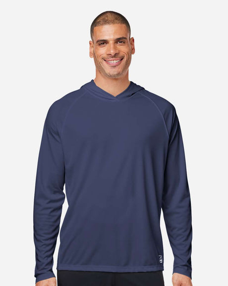 HUK® Mens LoPro Pursuit Long Sleeve Hooded T Shirt Quick Dry UPF 50