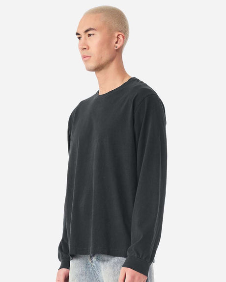 BELLA + CANVAS 4851GD unisex garment dyed long sleeve tee with vintage finish