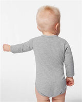 RADYAN® Infant Fine Jersey Long Sleeve Bodysuit Soft Cotton Fabric with Comfortable Snap Closure