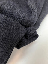 Blue Virgin Wool Piqué Blend