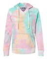 Women's Courtney Burnout V-Notch Hooded Sweatshirt