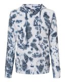 Sudadera con capucha Courtney Burnout con escote en V para mujer