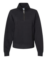 Women's Sueded Fleece Quarter-Zip Sweatshirt