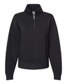 Women's Sueded Fleece Quarter-Zip Sweatshirt