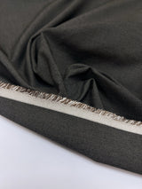 Italian Gray Cotton Blend Jacket Fabric
