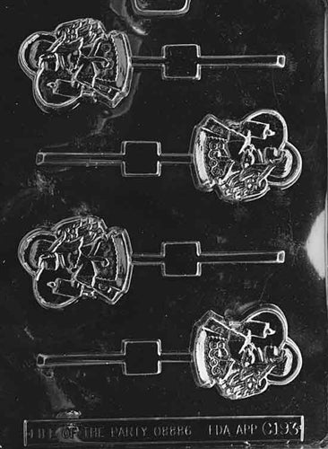 Angel With Candle Lolly Chocolate Mold - LPC193