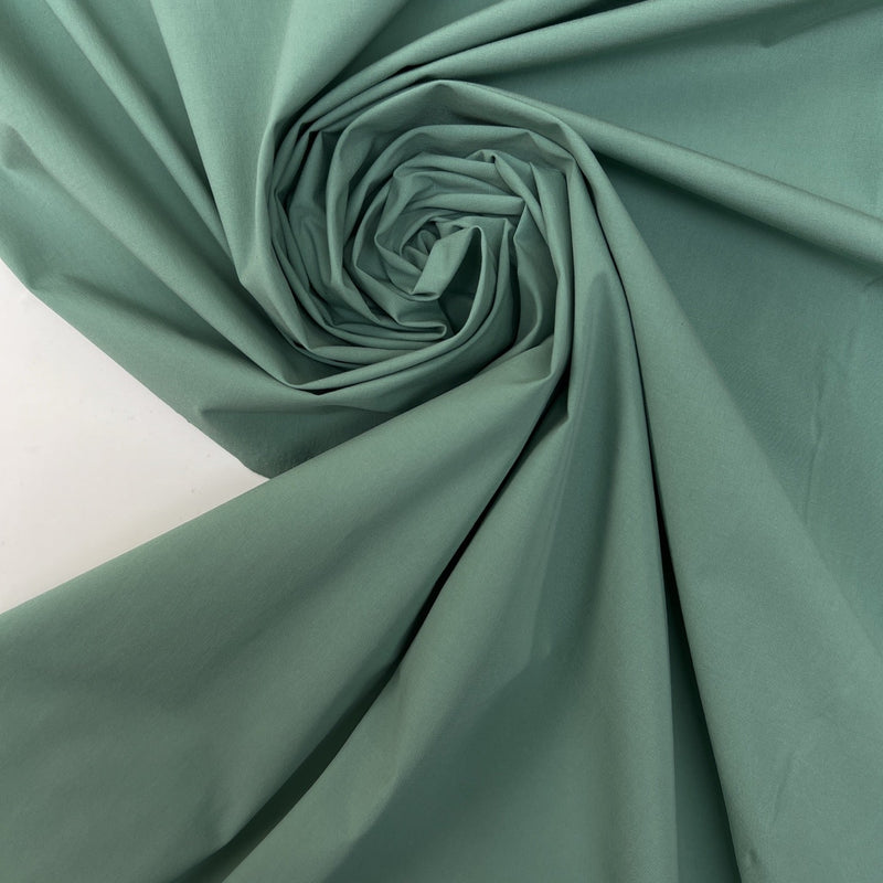 Cotton Elastane Woven Green-Blue