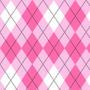 Printed Spandex Argyle Stitching Fabric