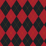 Printed Spandex Argyle Stitching Fabric