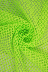 Fishnet Mesh Stretch Fabric
