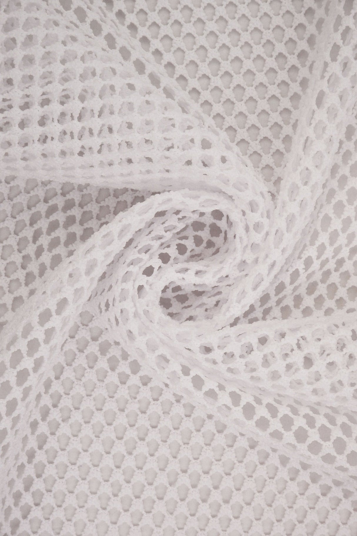 Fishnet Mesh Stretch Fabric