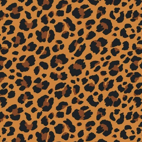 Cotton Poly Spandex Jersey White Animal Skin