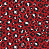 Cotton Poly Spandex Jersey White Animal Skin