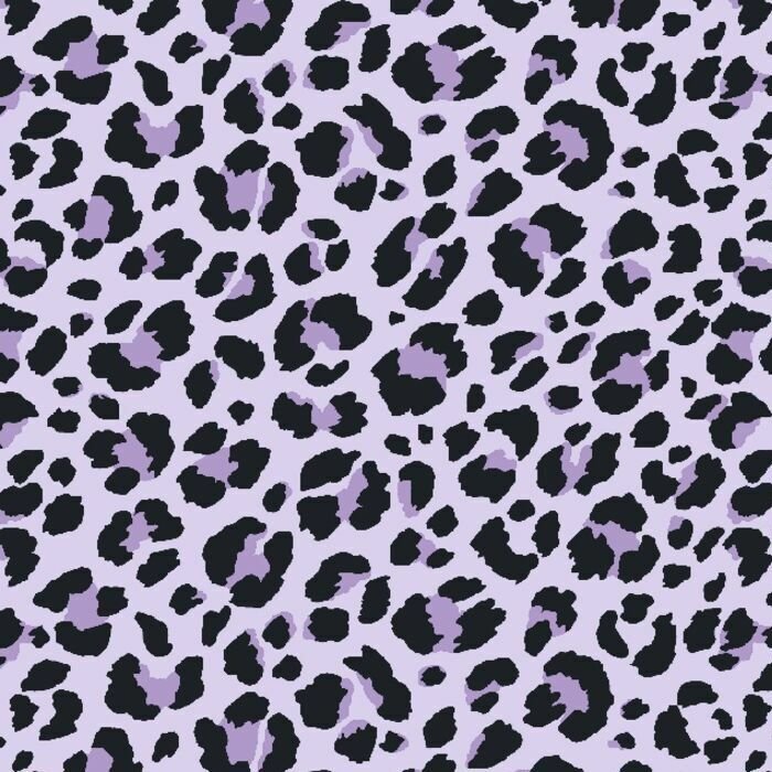 Cotton Poly Spandex Jersey White Animal Skin