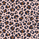 Cotton Poly Spandex Jersey White Animal Skin