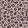 Cotton Poly Spandex Jersey White Animal Skin