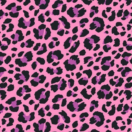 Cotton Poly Spandex Jersey White Animal Skin