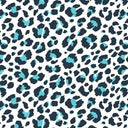 Cotton Poly Spandex Jersey White Animal Skin
