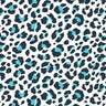 Cotton Poly Spandex Jersey White Animal Skin