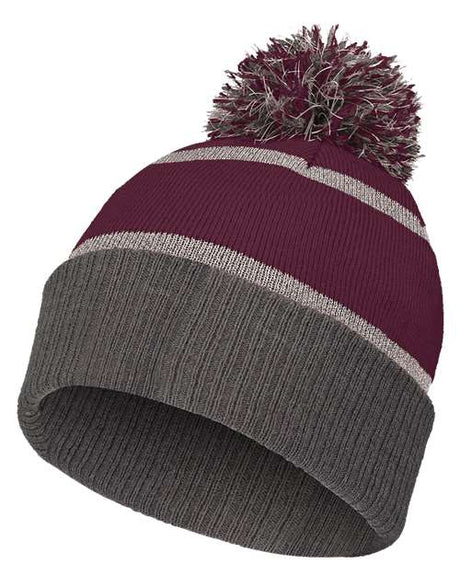 Holloway 8 1/2" Reflective Knit Beanie