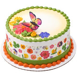 Butterfly Beauty Cake and Cupcake toppers - 6 Pics Per Order