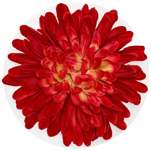 Red Faux Mum Layon 1 per order