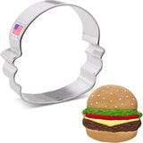 Ann Clark Hamburger Cookie Cutter 3" x 3.75"