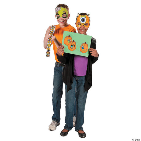 Jack O Lantern Sticker Roll 100 Pc.