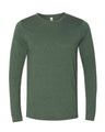 BELLA + CANVAS® Heather CVC Crewneck Long Sleeve Tee