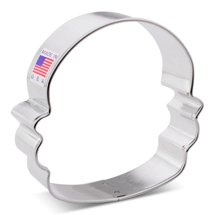 Ann Clark Hamburger Cookie Cutter 3" x 3.75"