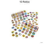 Bulk Religious Rolls of Stickers Assortment 1000 Pc.