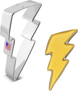 Ann Clark Lightning Bolt Cookie Cutter, 4.25"