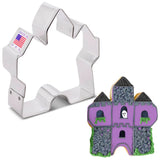 Ann Clark Haunted House or Princess Castle Cookie Cutter, 3.5"