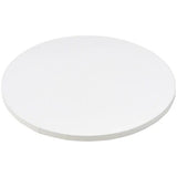 18" Round White Foil Cake Board Drum