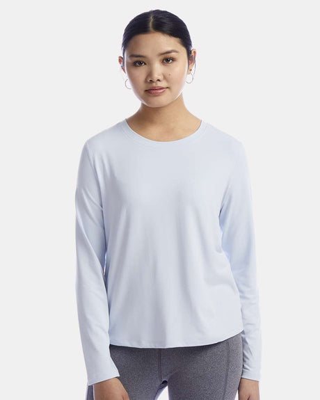 Champion women's soft touch long sleeve performance T-shirt