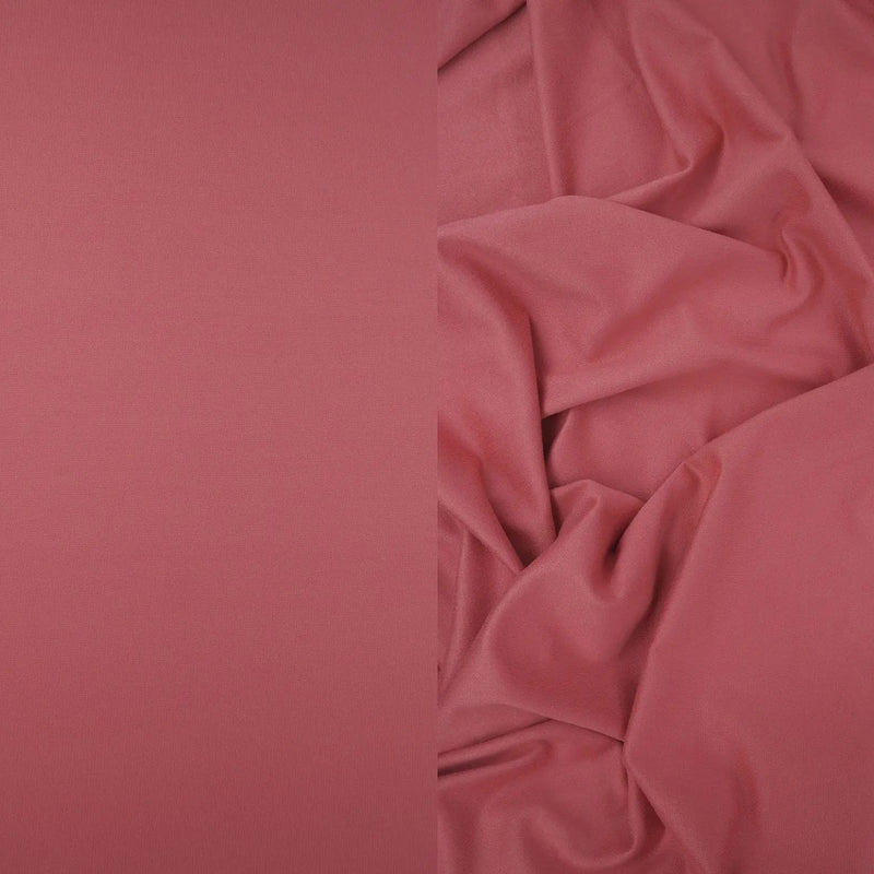 1 Yard DTY Brushed Solid Knit Fabric, 58/60'' Wide Polyester Spandex Blend