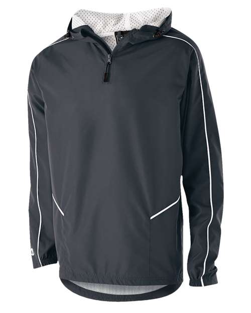 Holloway Men's Wizard Quarter-Zip Hooded Pullover