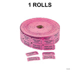 Magenta Coupon Double Roll Tickets