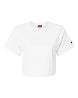 Champion® Women's Heritage Jersey Crewneck Short Sleeve Crop T-Shirt