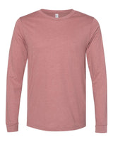 BELLA + CANVAS® Heather CVC Crewneck Long Sleeve Tee