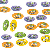 Monster Face Sticker Roll 100 Pc.