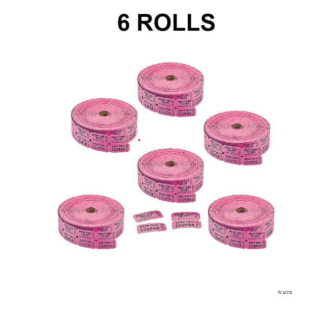Magneta Coupon Double Roll Tickets Bulk 12000 Pc.