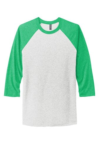 Next Level® Unisex Tri-Blend Three Quarter Sleeve Crewneck T-Shirt