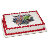 Marvel Avengers I Am An Avenger Edible Cake Image PhotoCake