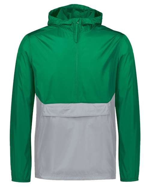 Men's Packable Quarter-Zip Water-Resistant Jacket